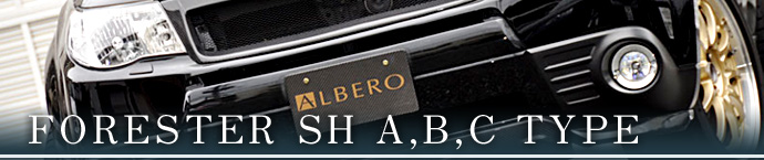 ALBEROEFORESTER SH A,B,C TYPE GALbg